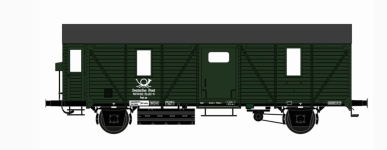 Hädl 113254 - TT - Gepäckpostwagen, DP, Ep. IV